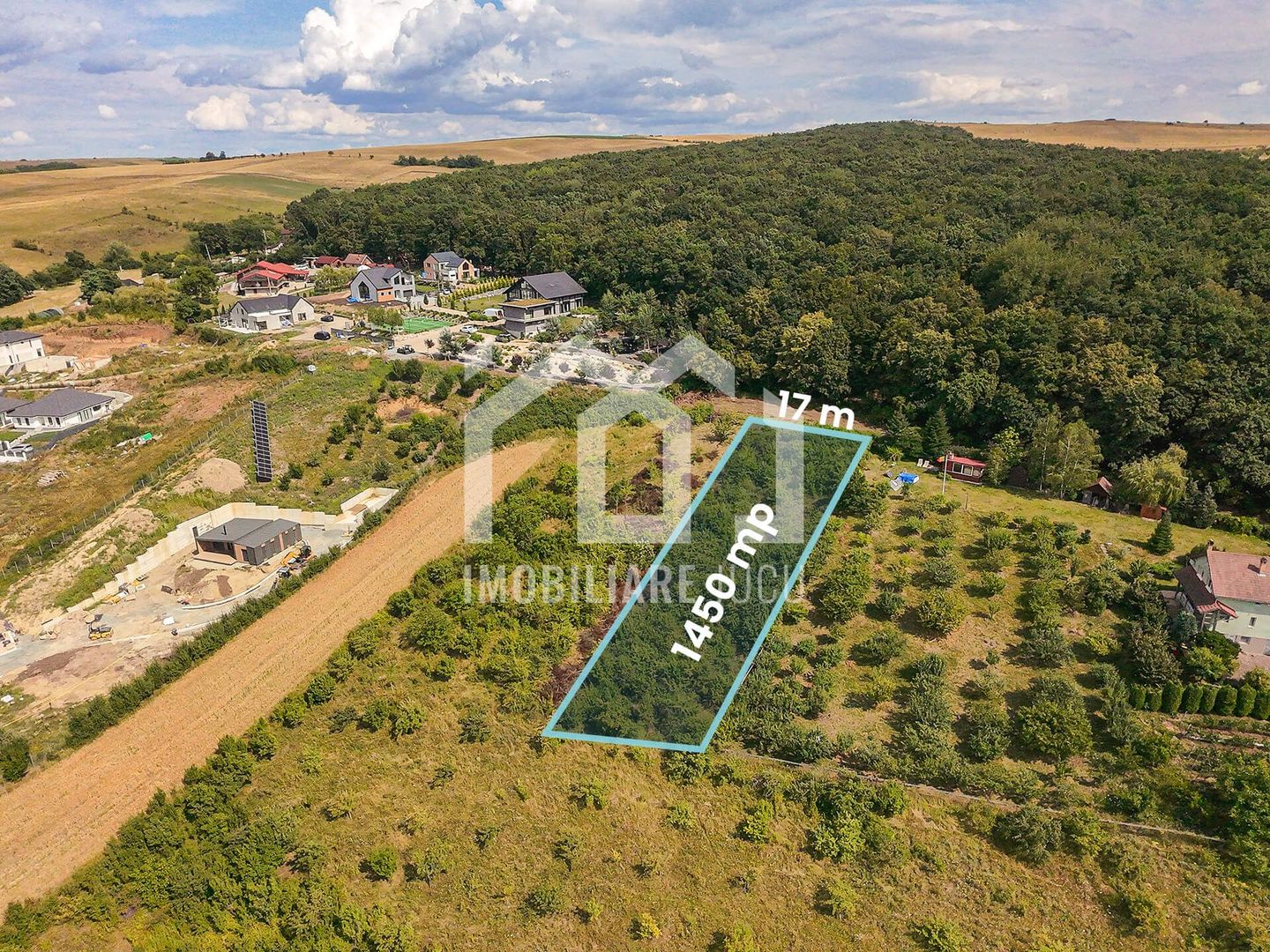 Teren intravilan – 1.450 mp | Jucu de Sus, marginea pădurii - Poză 2