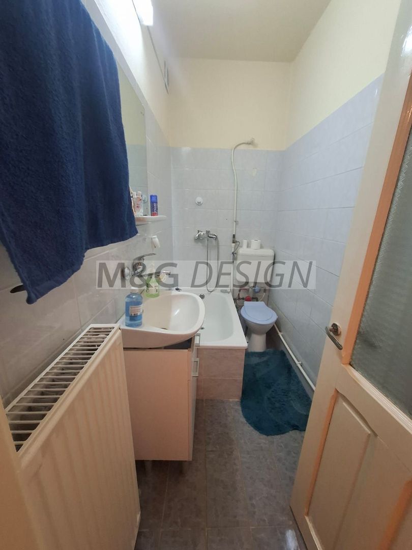 Apart 1  camera  parter, Elisabetin - Casa Tineretului cu centrala - Poză 6