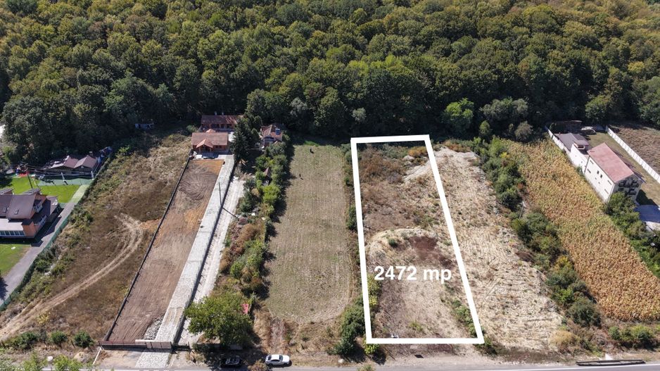 Teren Intravilan 2.472 mp în Hidișelul de Jos, front stradal 26 ml - Poză 5