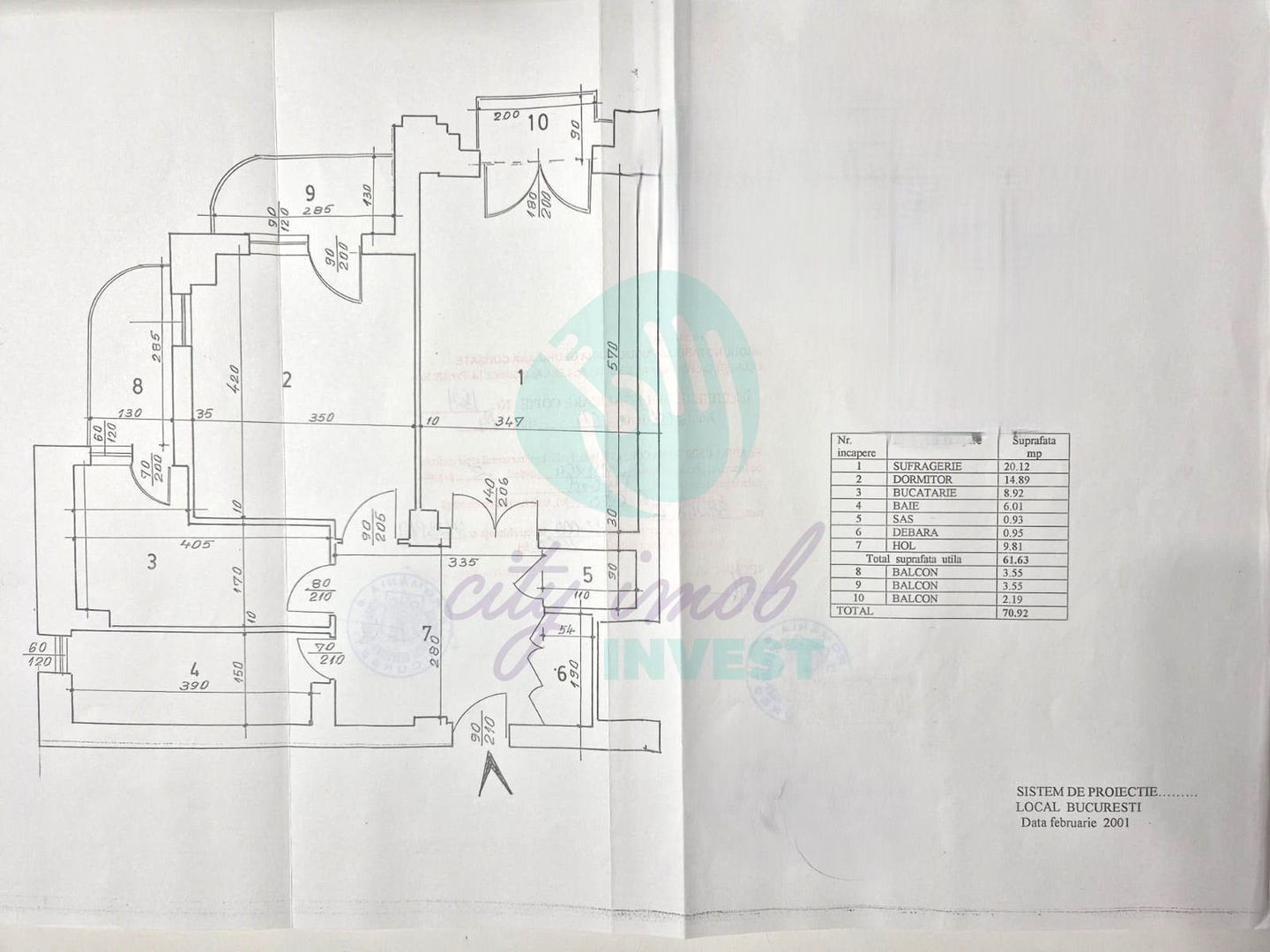 2 Camere pe Decebal-Ideal Investitie - Poză 1