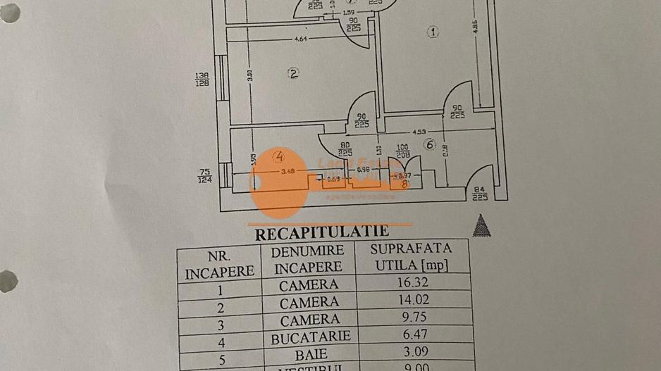 Apartament 3 camere – Colentina, 65 mp utili, renovat, gata de mutare - Schiță 16