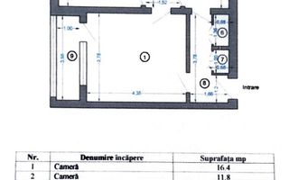 Apartament 2 camere – Drumul Taberei, Plaza Mall / Metrou Romancierilor - Schiță 15