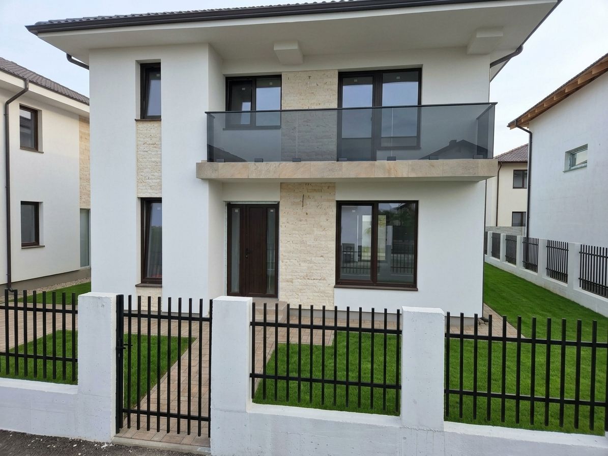 Casa noua individuala, P+E, Cetate, 120 mp, 3 bai - Poză 1