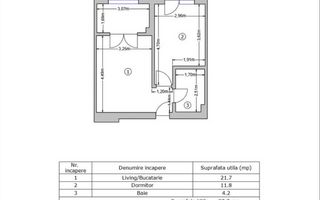 Apartament 2 camere |Prima închiriere |8 min Metrou Apărătorii Patriei - Poză 7