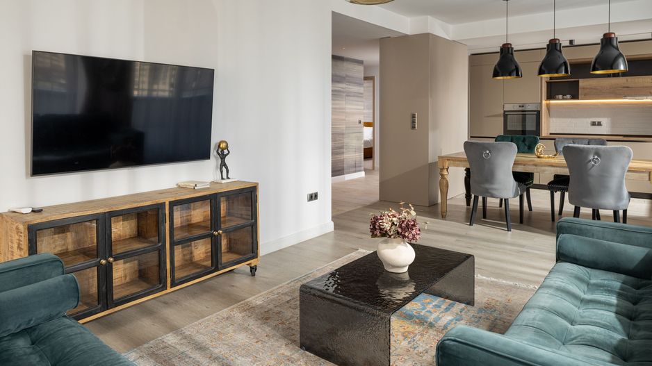 Penthouse de LUX 4 camere cu terasă spectaculoasă de 122 mp + jacuzzi - Poză 8