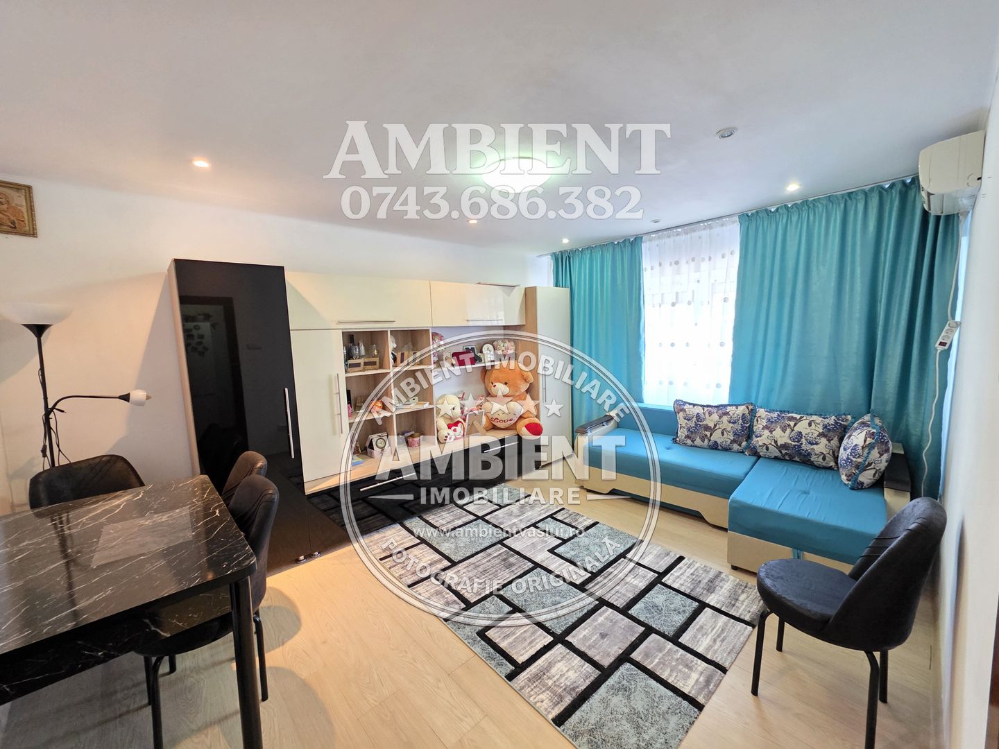 APARTAMENT CU 3 CAMERE, 75 MP, MOBILAT ȘI UTILAT – VASLUI, ULTRACENTRAL; - Poză 5