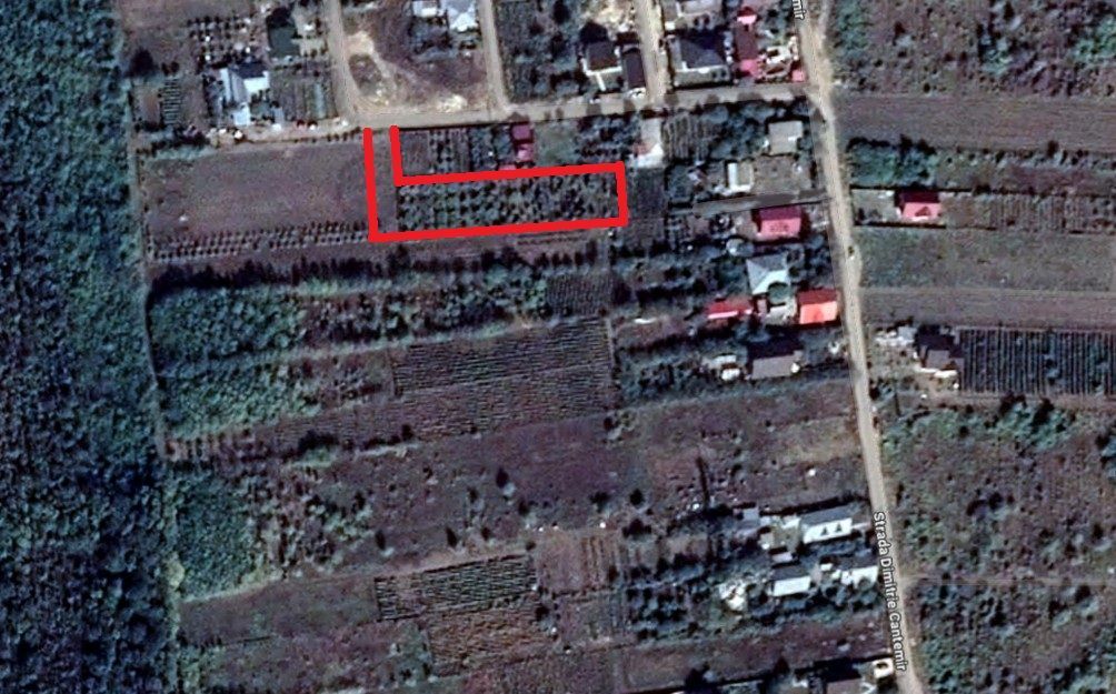 Teren intravilan 2.000 mp, zona Dimitrie Cantemir - Delea; - Poză 1