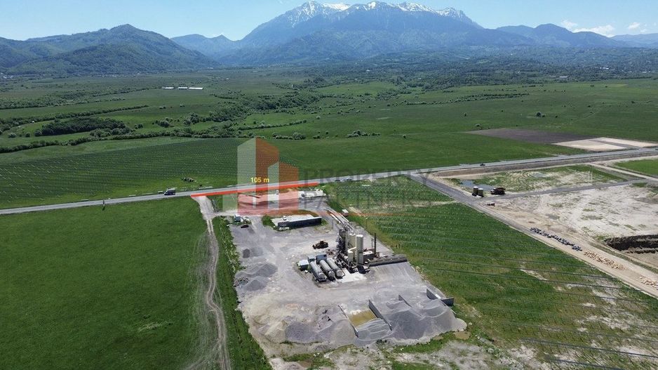 Teren pentru dezvoltare industrială/comercială 23.200 mp Râșnov DN73 - Poză 4