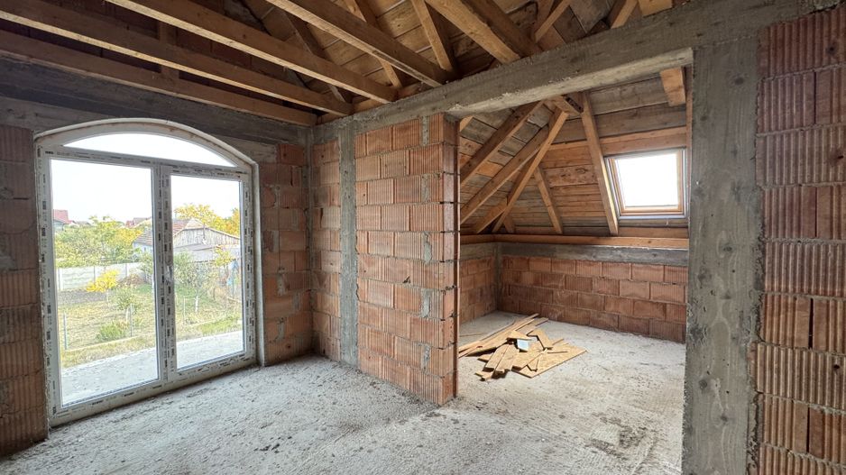 Casa Individuala Becicherecu Mic,P+M,5 Camere,3 Bai,Garaj,Teren Generos - Poză 13