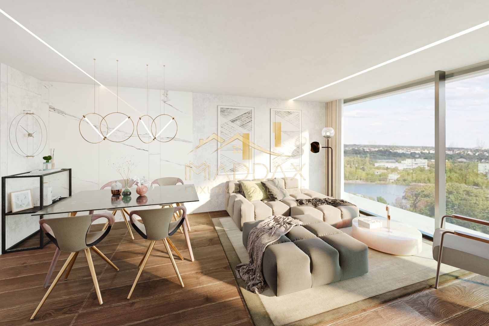 4 rooms Duplex **212 SQM*** + 110 SQM Terrace // Amazing Lake View // Floreasca - Poză 4