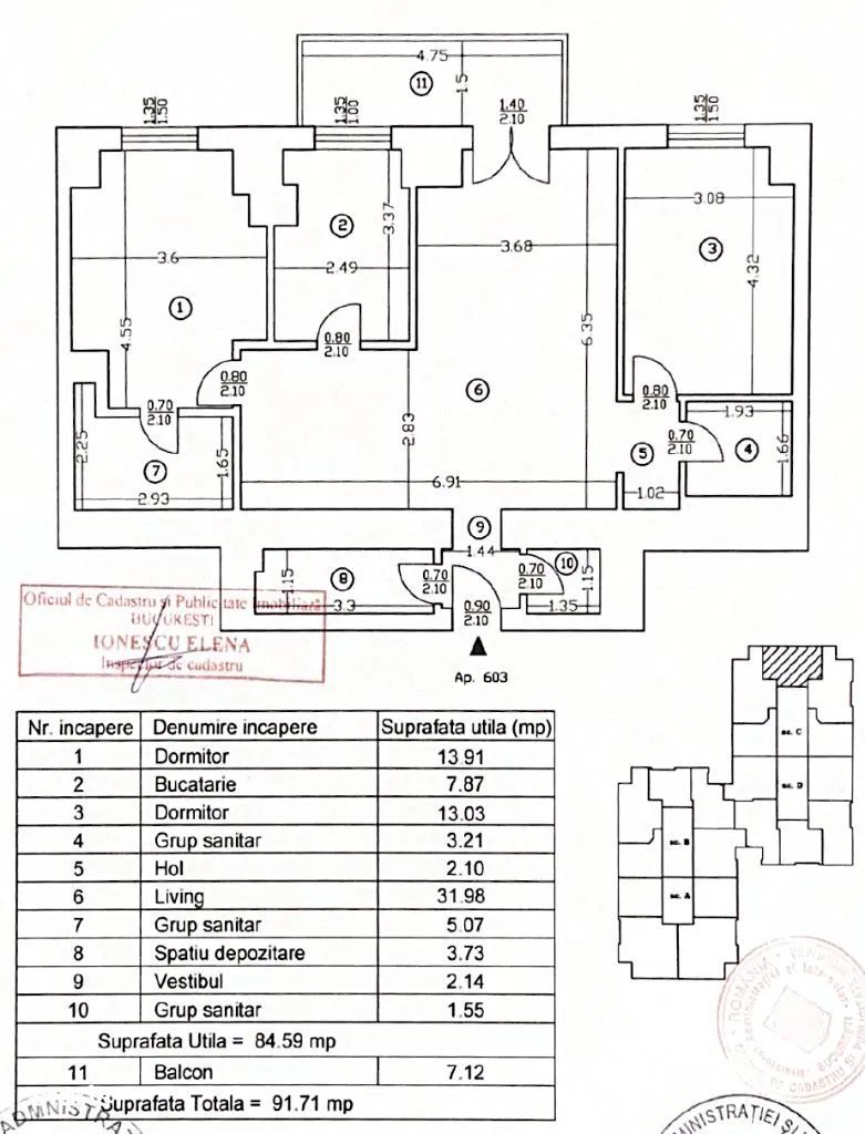Apartament 3 camere cu garaj în UpGround Residence Pipera - Poză 16