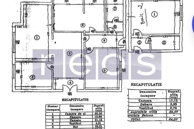 VANZARE- 5 CAMERE- DOROBANTI- CAPITALE - Poză 43