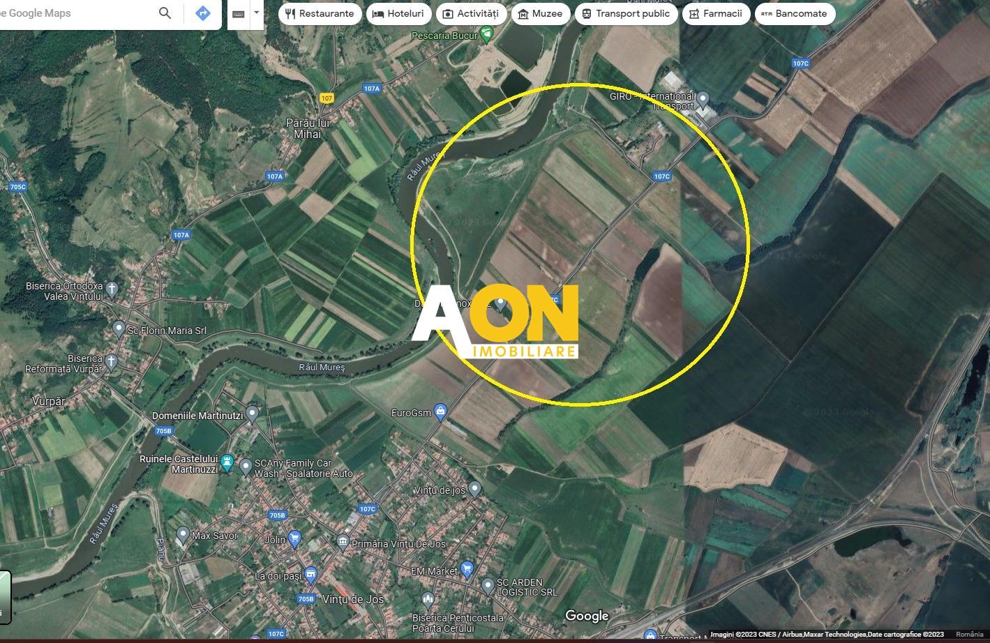 Teren intravilan industrial, 9900 mp, la asfalt, Vintu de Jos - Poză 1