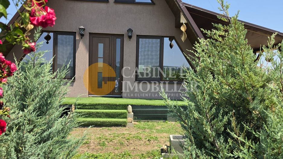 🌿🏡 Casă A-Frame 85 mp  utili 880 mp teren Chicerea Tomești 🏡🌿 - Poză 1