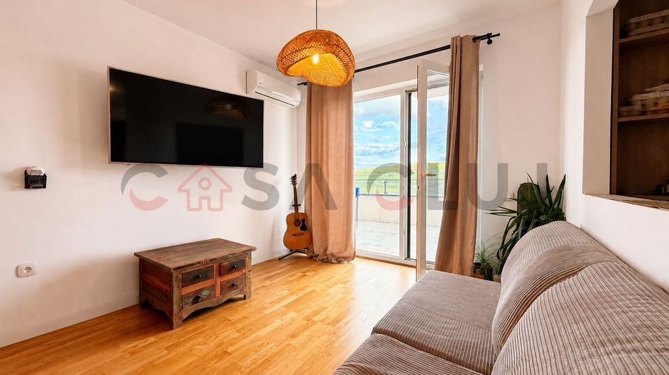 Apartament cu 3 camere, terasa 70mp, vedere panoramica - Poză 2