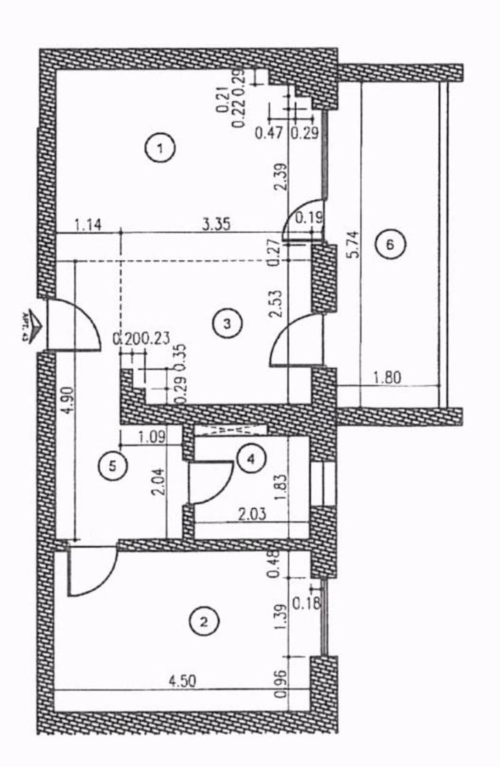 Apartament la vanzare 2 camere - Poză 1