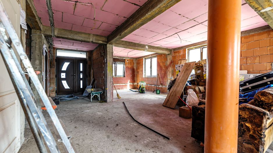 Casă nouă 6 camere semifinalizată în Sântana - Poză 3