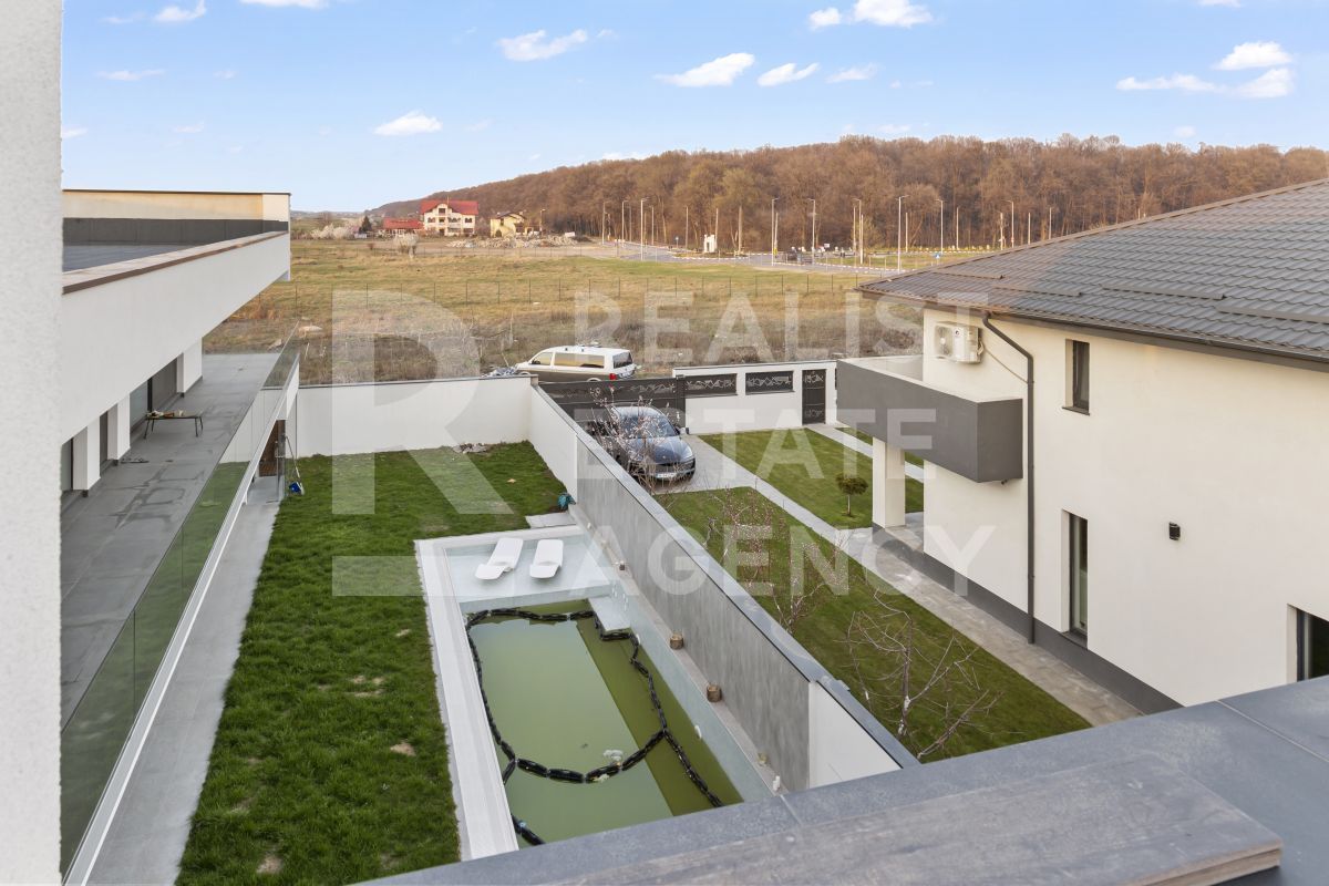 Casă nouă, spațioasă și elegantă, 7 camere, Lângă Pădurea Crețuleasca - Poză 44
