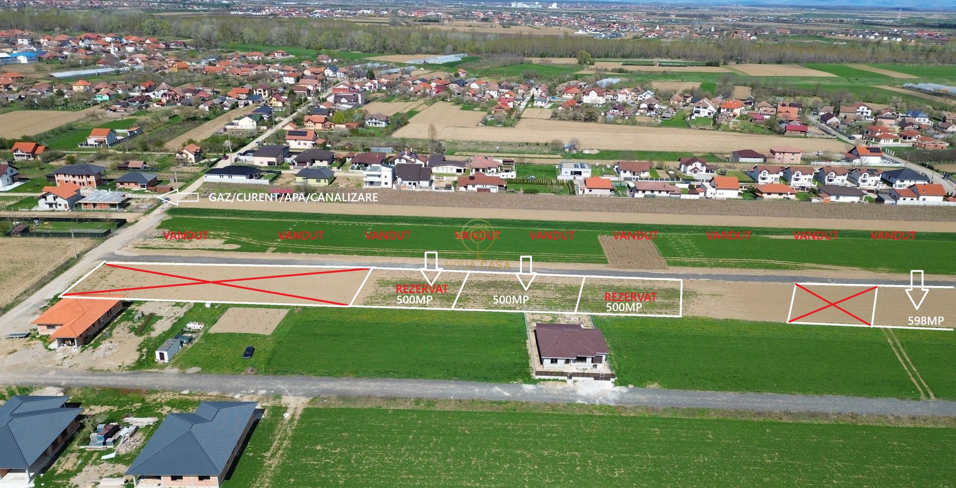 VANDUT! Parcele De vanzare 1km>Satu Mare - Poză 2