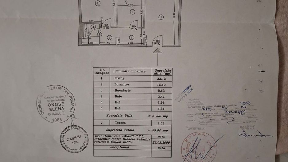 Apartament 2 camere + parcare Uverturii V2 - Poză 13