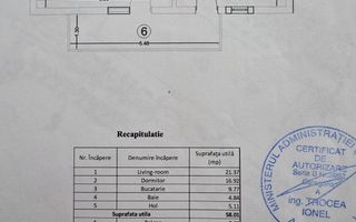 2 camere modern,  2023, decomandat, 65 mp, parcare, langa metrou, STB - Schiță 9