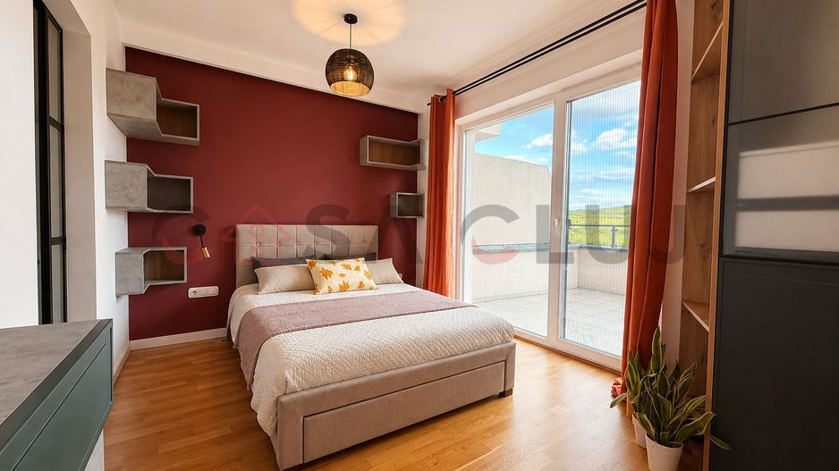 Apartament cu 3 camere, terasa 70mp, vedere panoramica - Poză 1