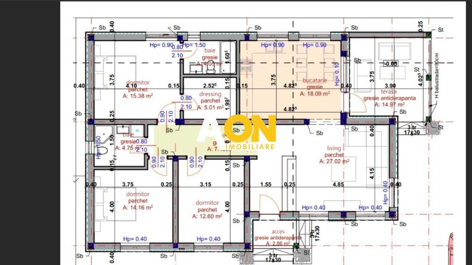 Proprietar, vand casa la rosu pe un singur nivel in faza de proiect! - Poză 8