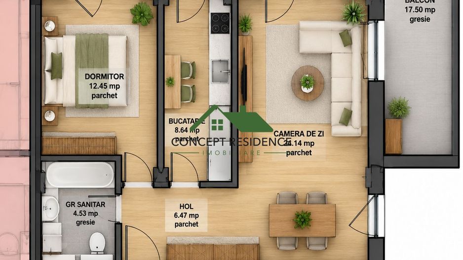 Apartament 2 camere | Comision 0% | Revolution Urban Plaza - Poză 1