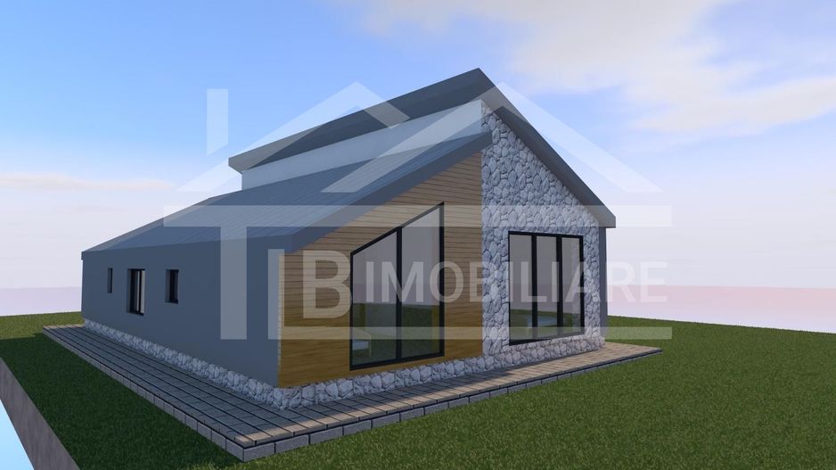 Casa individuala, 105mp utili, teren 447, zona Pestisorul de aur - Poză 2