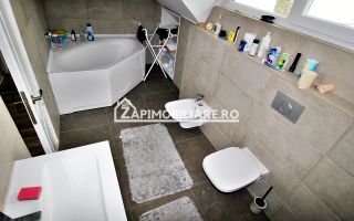 Casa D-P-E, 5 camere 200 mp,1.000 mp teren, garaj, semineu - Poză 9