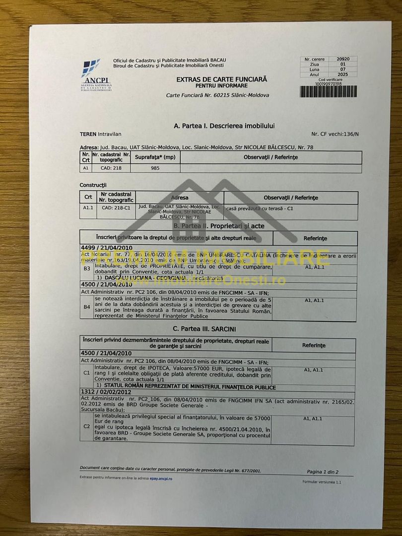 Casa/Pensiune de vanzare Slanic-Moldova Reducere pret luna Iulie - Poză 52