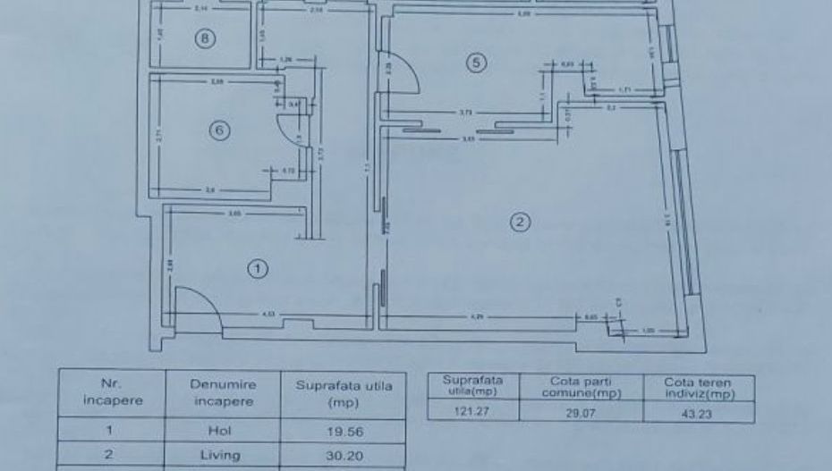 3 camere | Baneasa | 2 locuri parcare | Ionescu de la Brad - Schiță 33
