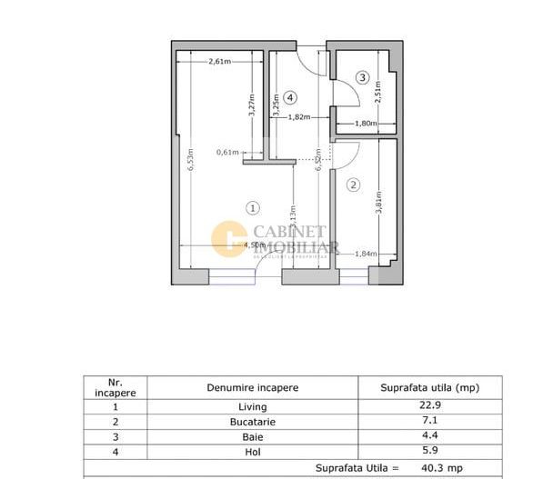 2 Camere | Decomandat | Gradina | Centrala | 2023 | Uverturii - Poză 15