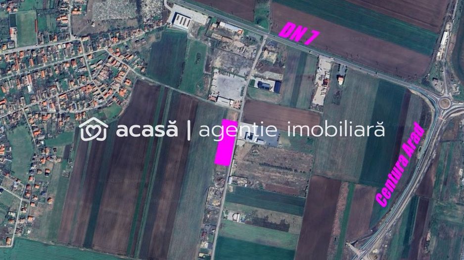 Teren cu acces DN7 și A1, ideal pentru dezvoltări industriale - Poză 1
