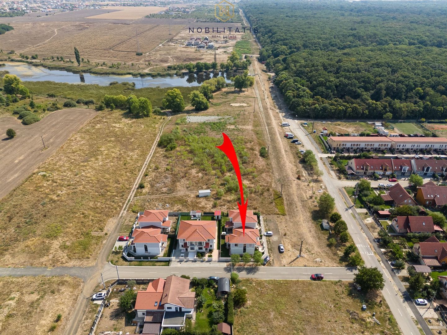 Casa Superba cu Garaj | 4 dormitoare | Langa Padure & Lac | - Poză 49