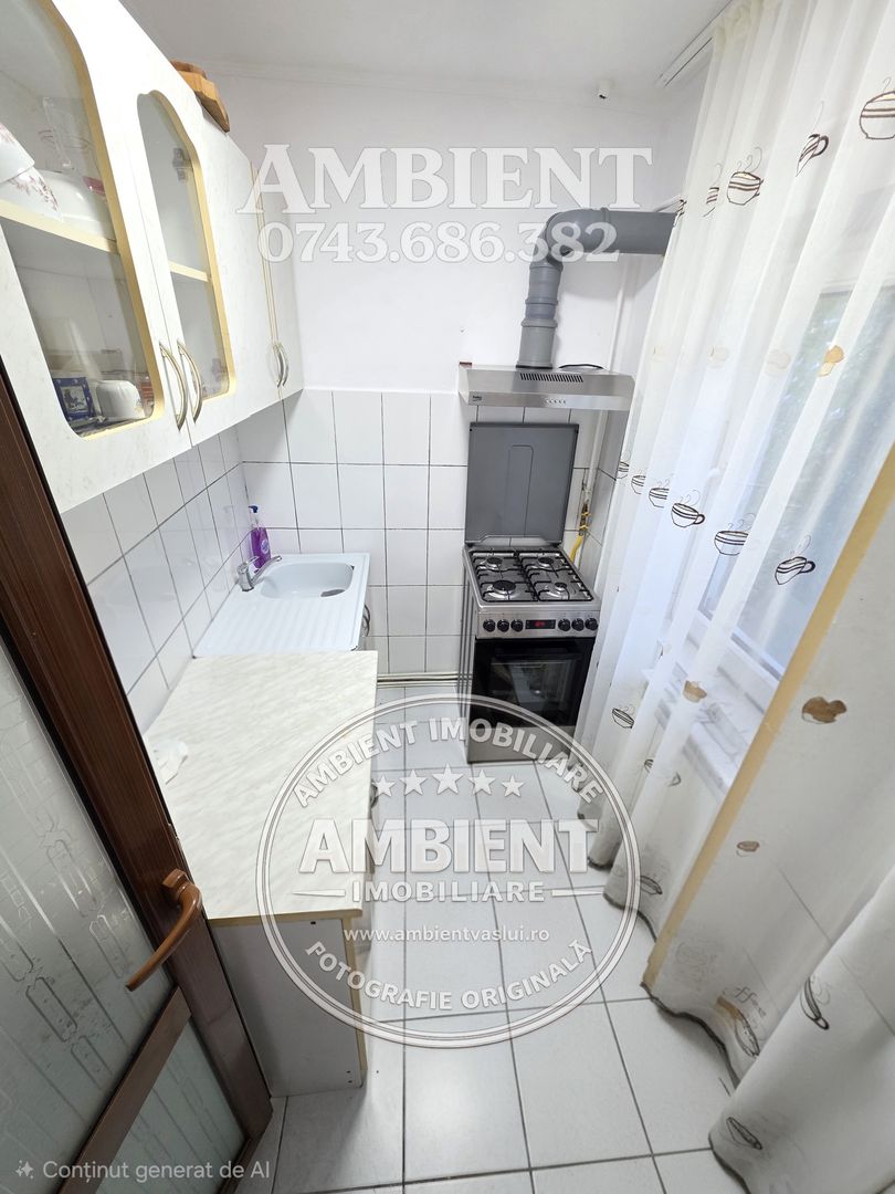 Apartament cu 1 cameră, etaj 1, mobilat și utilat, VASLUI - zona FILATURII; - Poză 5