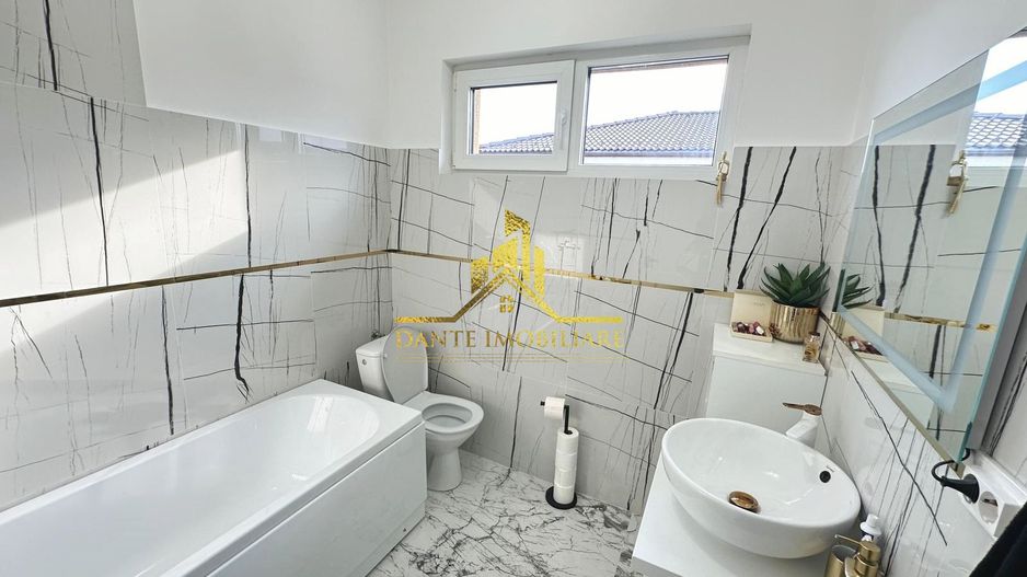 Casa individuala, 5 camere, mobilata lux, utrafinisata, Chinteni - Poză 8