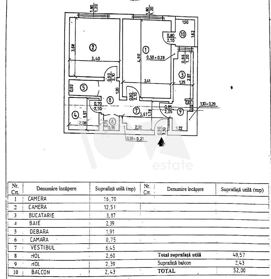 De vânzare - apartament 2 camere - Ghencea - Tudor Vladimirescu - - Poză 11