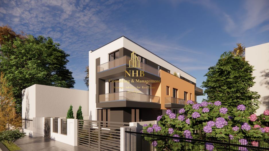Vând vila în duplex 4 camere, 3 dormitoare, 4 bai, 2 locuri parcare - Poză 1