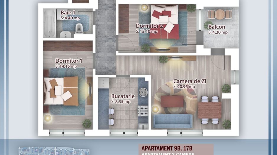 Apartament 3 Camere Pallady Titan, Sector 3,Bloc Boutique,METROU - Poză 1