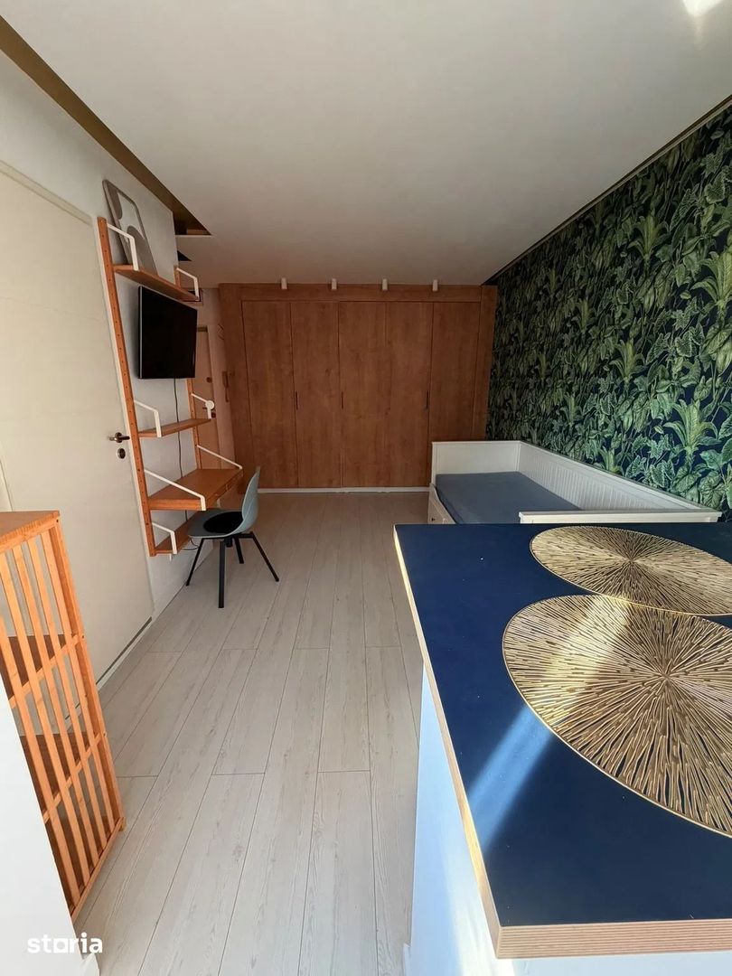GARSONIERA MOBILATA MODERN, BUCATARIE INCHISA, BLOC REABILITAT, METROU - Poză 2