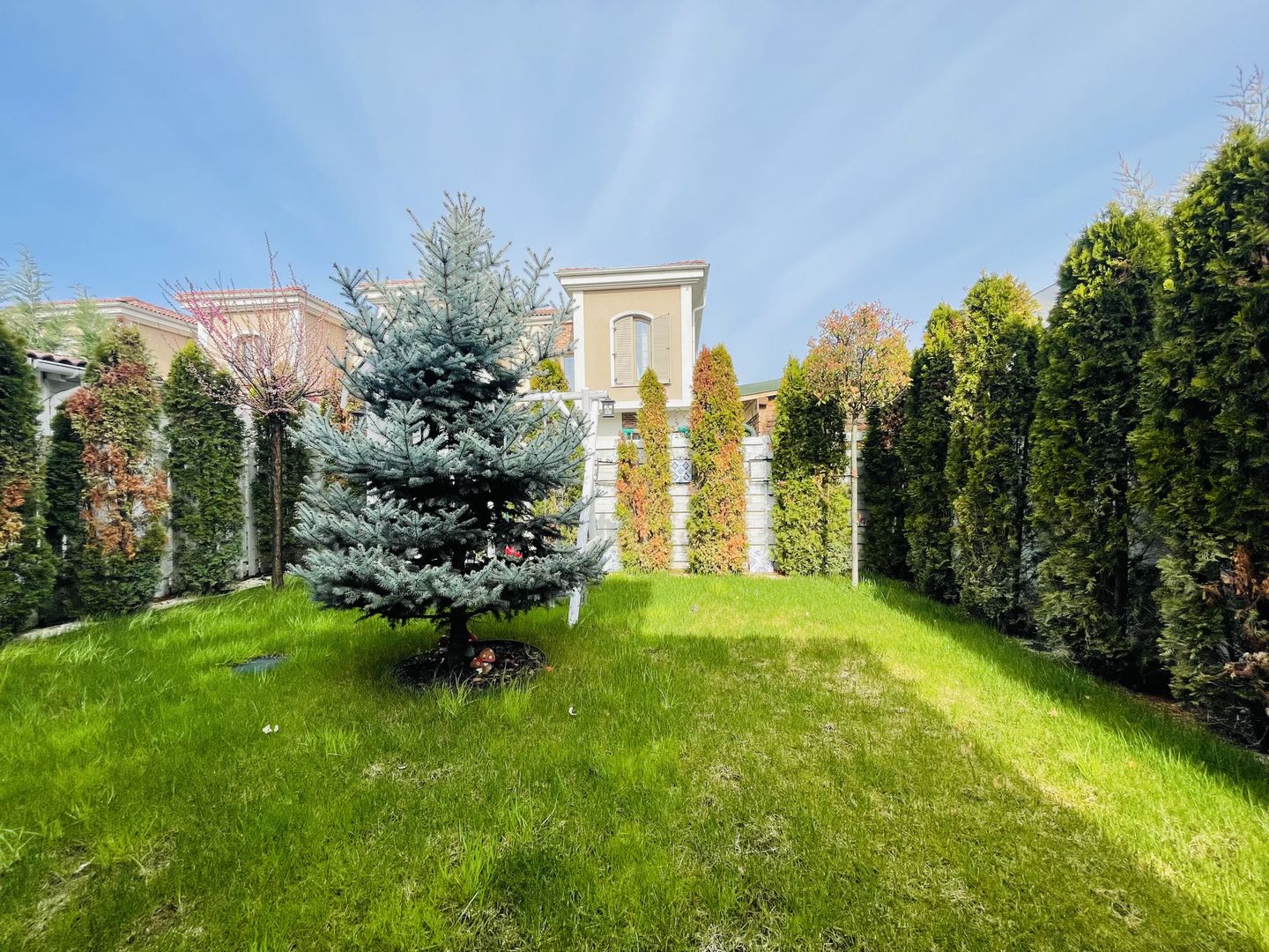 Casa superba in Dumbravita, langa Padure | Curte, Terasa si Garaj - Poză 52