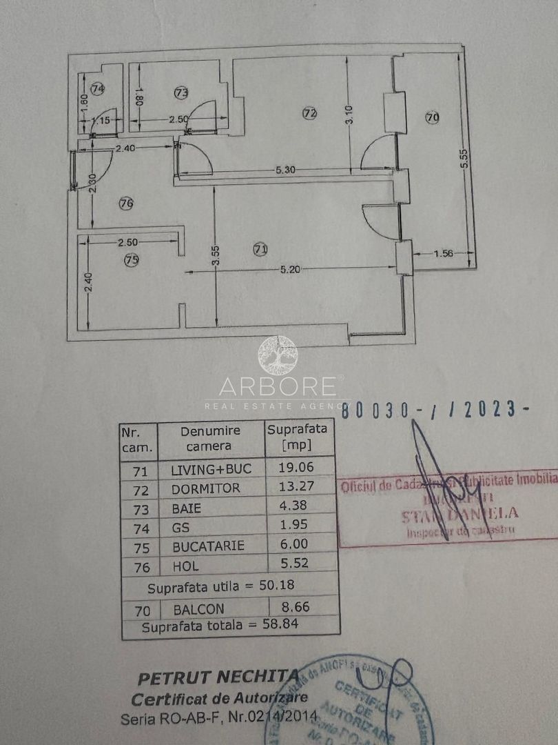 Apartament de lux 2 camere zona ultracentrala, complex rezidential - Poză 25