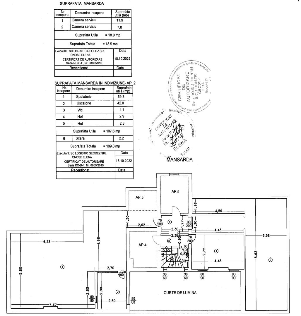 Apartament 3 camere in vila | Curte comuna | Zona Mosilor - Poză 3