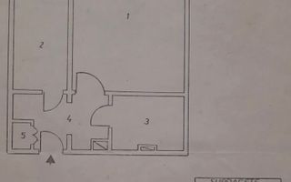 Garsoniera centrala proprie | renovata | bloc 1980 | Gorjului, Pacii - Schiță 4