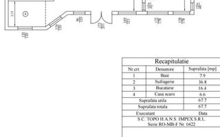 Casă P+1 I 3 Cam + 2 Băi I Piscină acoperită/încălzită I Teren 621 Mp - Schiță 17