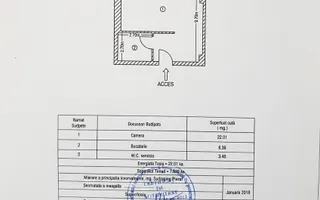Colentina | Garsonieră 36 mp | Bloc 2011 | Centrală proprie - Poză 16