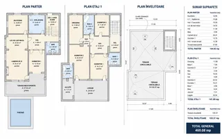 Vilă premium pe malul lacului – Izvorani | Piscină | Smart Home - Schiță 11
