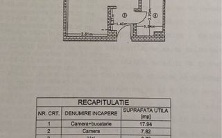 Apartament 2 camere open- space 37 mp+ loc parcare Bucium Confort - Poză 7