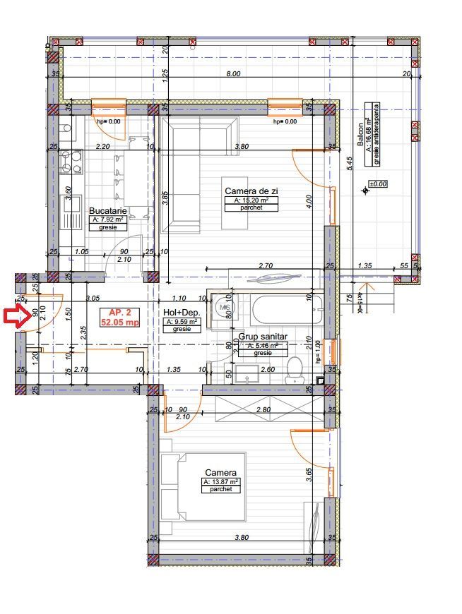 Comision 0! Bloc tip vila cu PISCINA. Mobilat si utilat complet. Loc de parcare. - Schiță 14